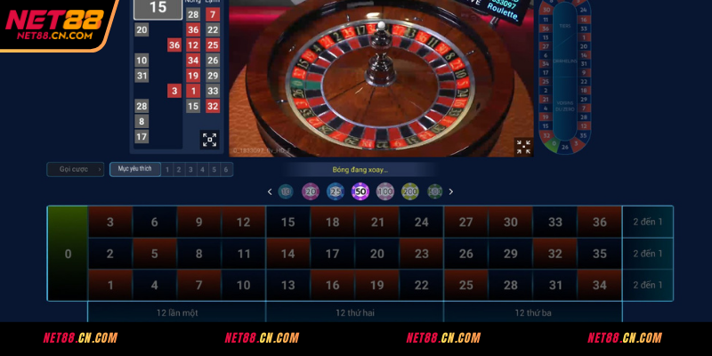Chiến thuật chơi Roulette NET88 trúng lớn