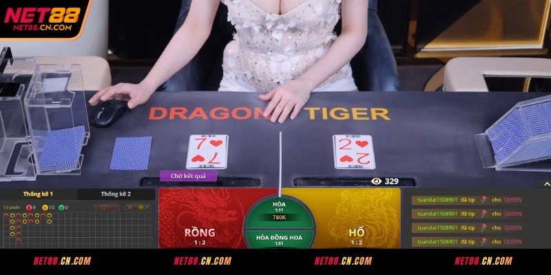 Hướng dẫn chơi Live Rồng Hổ NET88 cơ bản